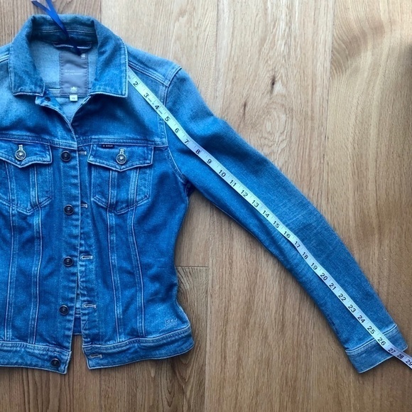 G-STAR Light blue button front Denim Jacket - XS - Picture 9 of 9